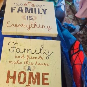 Family Quote Wall Art Set